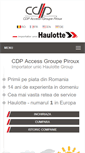 Mobile Screenshot of cdpaccess.ro